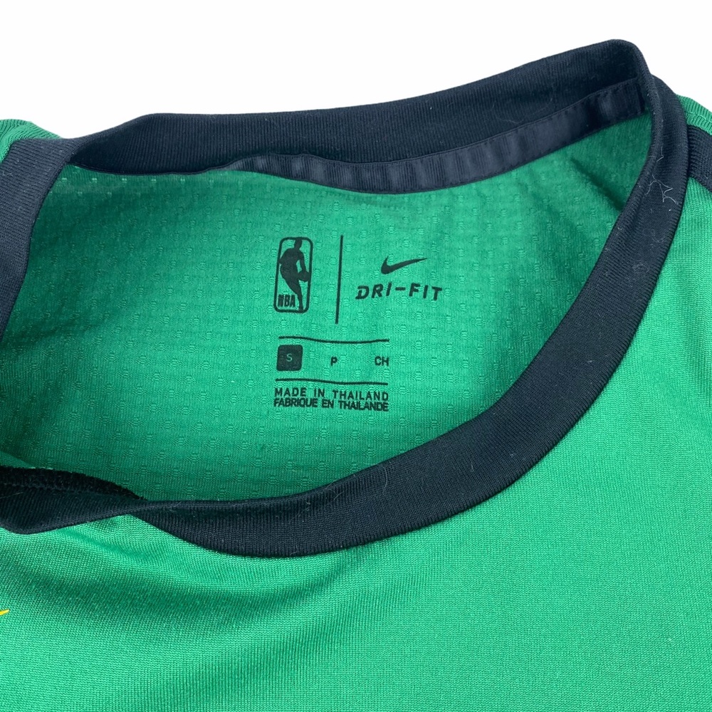 NIKE NBA Dri-Fit Clover Celtics Long Sleeve Jersey - Picture 6 of 6